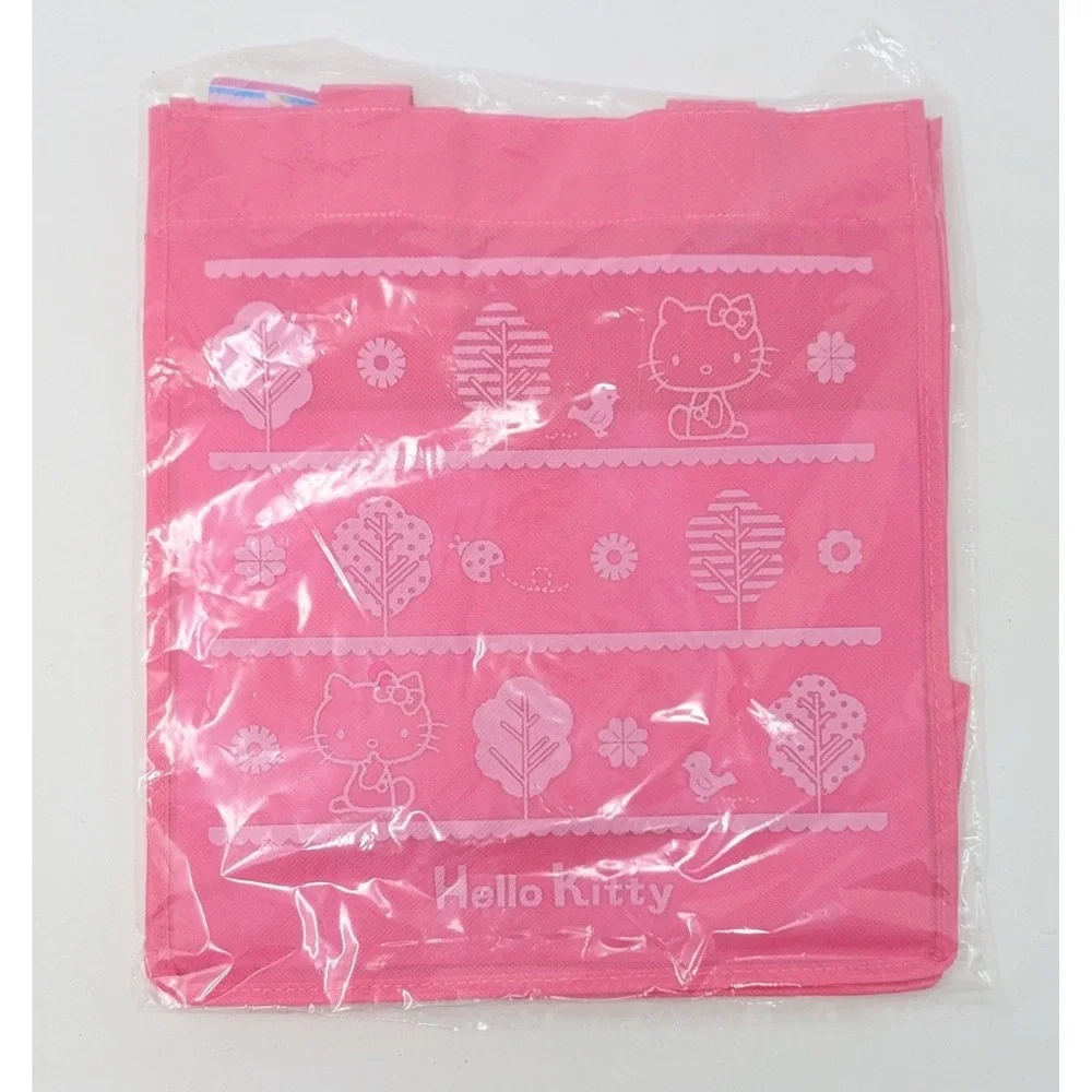 Hello Kitty Pink Reusable Bag 14x12